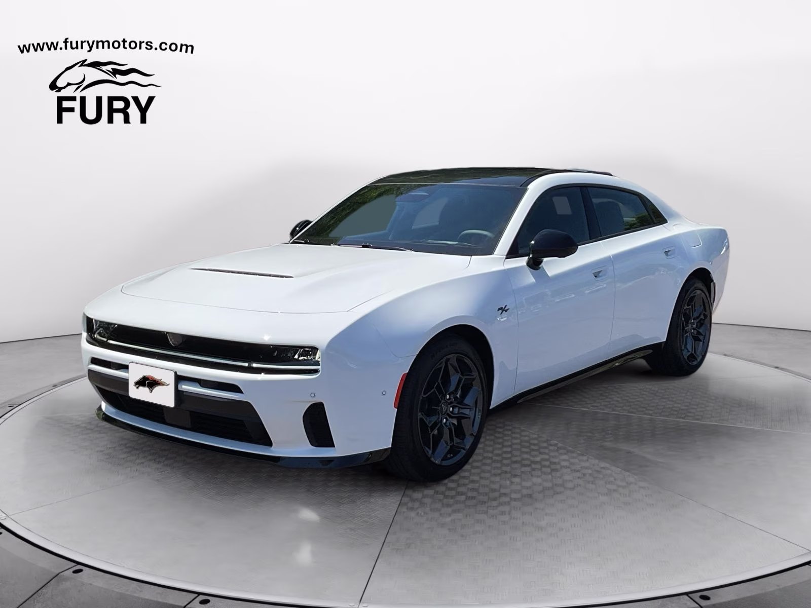 2026 Bright White Clearcoat Dodge Charger R/T Plus AWD Sedan