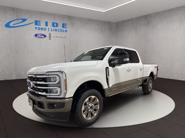 2026 Star White Metallic Tri-Coat Ford Super Duty F-350 SRW King Ranch 4X4 Truck