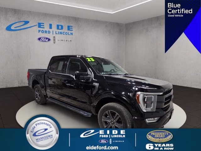 2023 Agate Black Metallic Ford F-150 Lariat 4X4 Truck