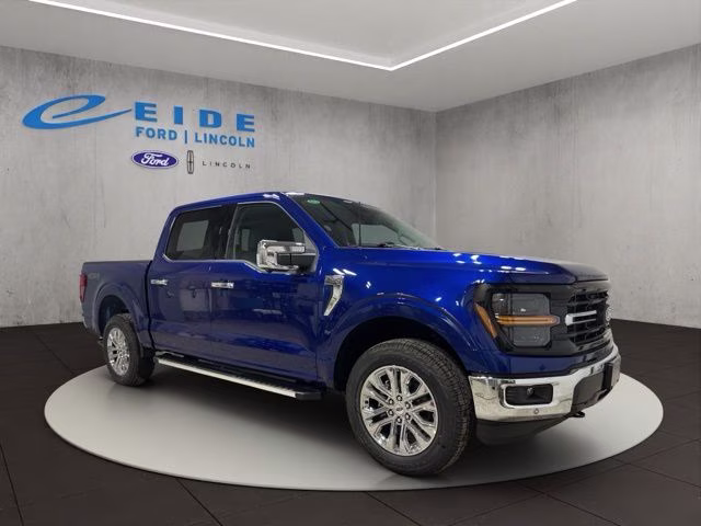 2026 Argon Blue Metallic Ford F-150 XLT Chrome 4X4 Truck