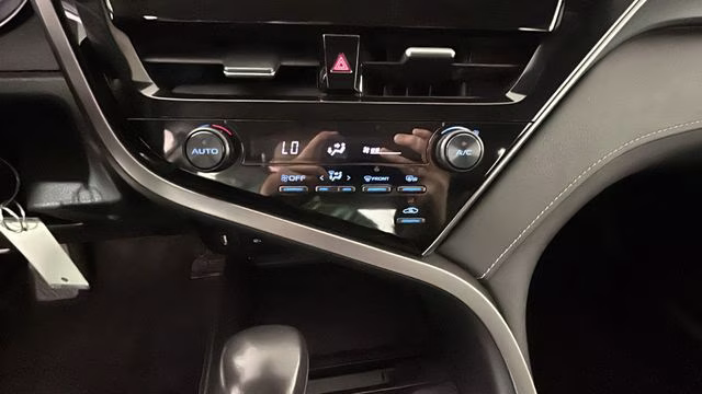 2024 White Toyota Camry SE FWD Sedan