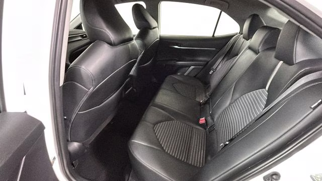 2024 White Toyota Camry SE FWD Sedan