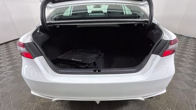 2024 White Toyota Camry SE FWD Sedan