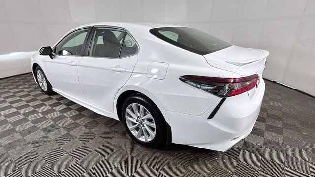 2024 White Toyota Camry SE FWD Sedan