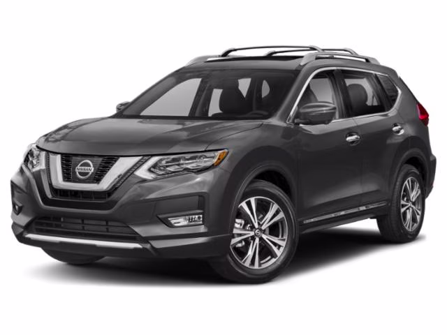 2019 Gun Metallic Nissan Rogue SV AWD SUV