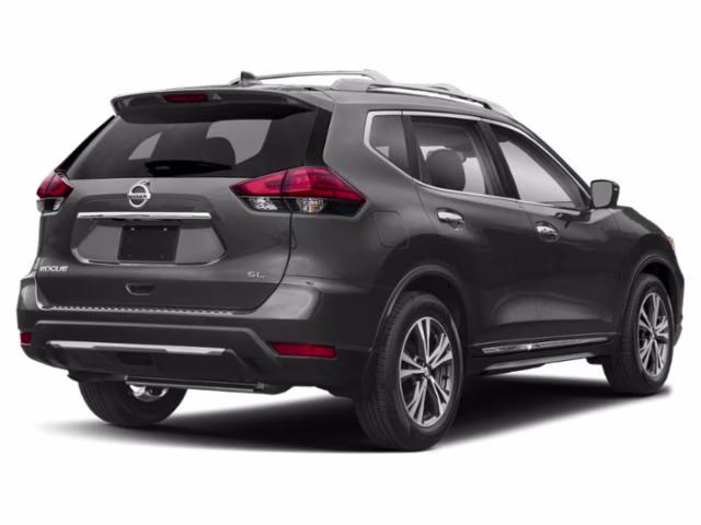 2019 Gun Metallic Nissan Rogue SV AWD SUV