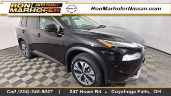 2021 Super Black Nissan Rogue SV FWD SUV