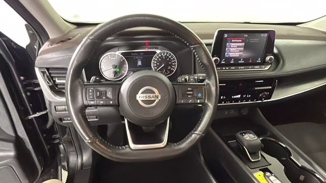 2021 Super Black Nissan Rogue SV FWD SUV