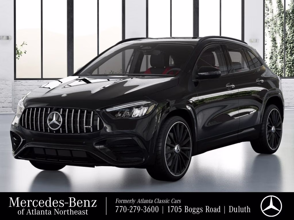 2026 Black Mercedes-Benz GLA GLA 35 AMG AWD SUV