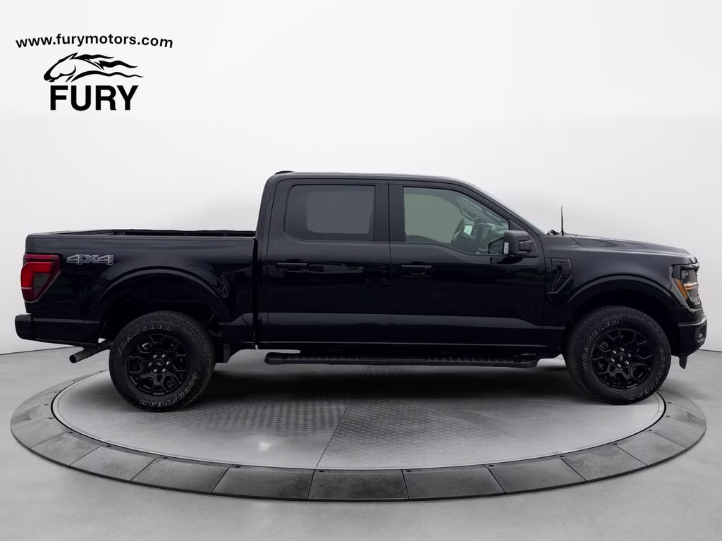 2025 Black Ford F-150 XLT w/Black Sport Appearance & Tow Haul Pkg 4X4 Truck