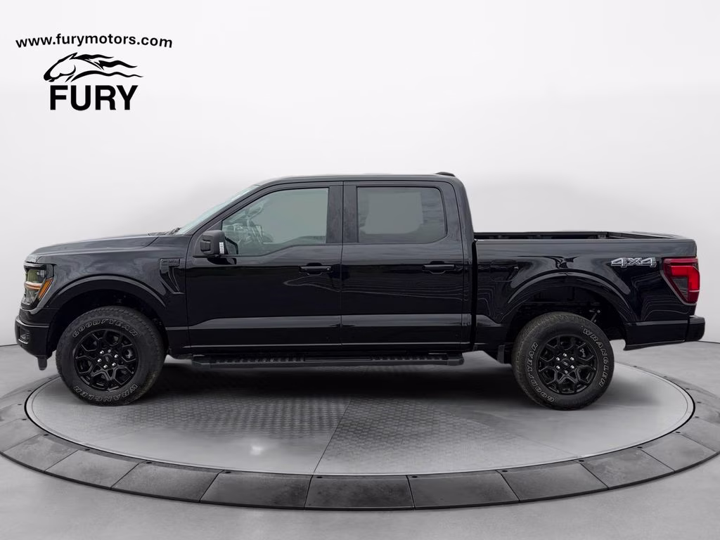2025 Black Ford F-150 XLT w/Black Sport Appearance & Tow Haul Pkg 4X4 Truck