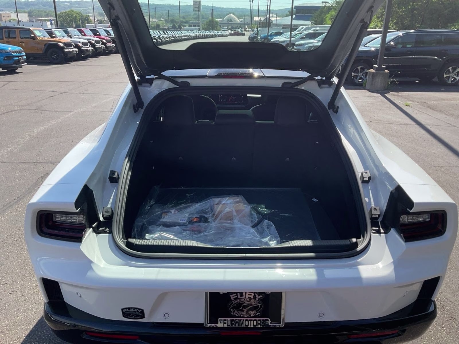 2026 Bright White Clearcoat Dodge Charger R/T Plus AWD Sedan