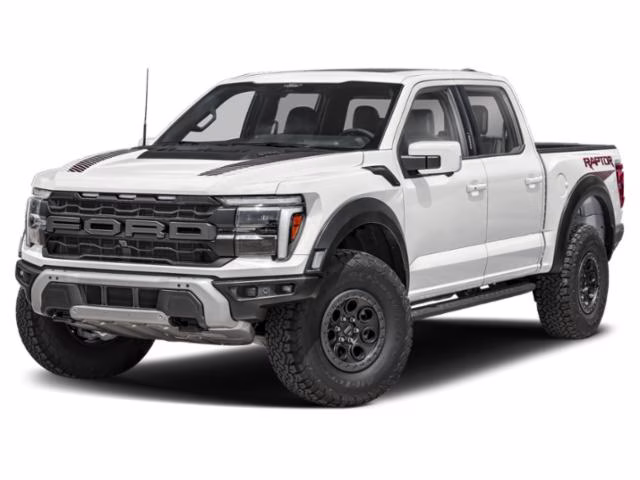 2025 Oxford White Ford F-150 Raptor 4X4 Truck