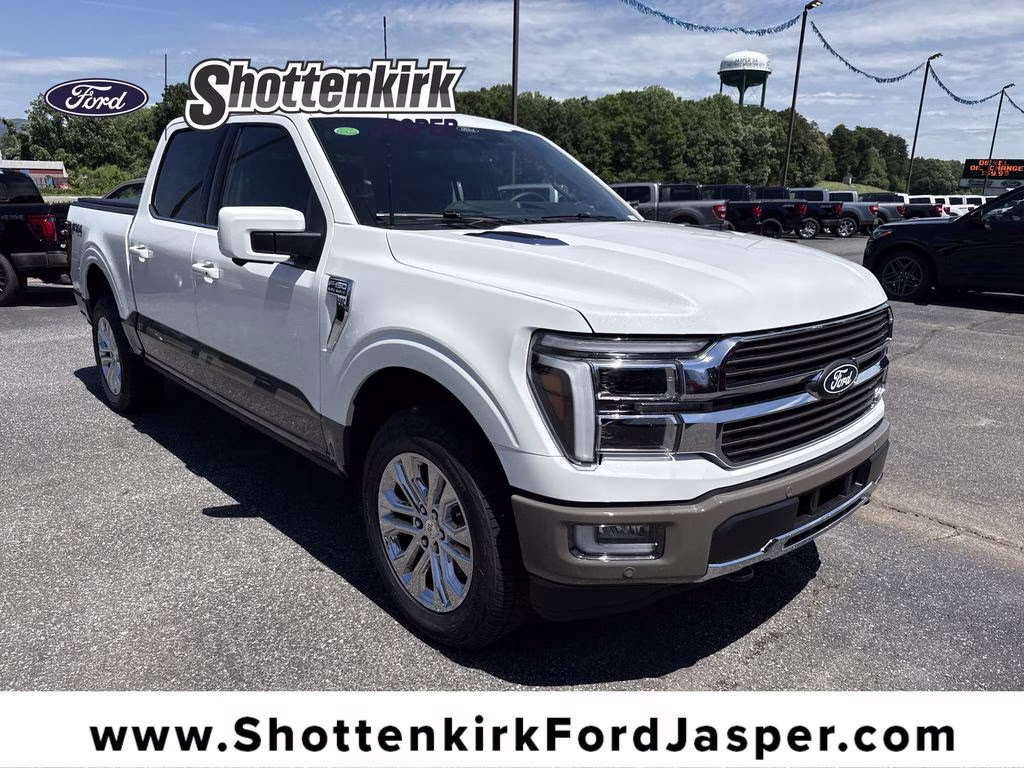 2026 Star White Metallic Tri-Coat Ford F-150 King Ranch 4X4 Truck