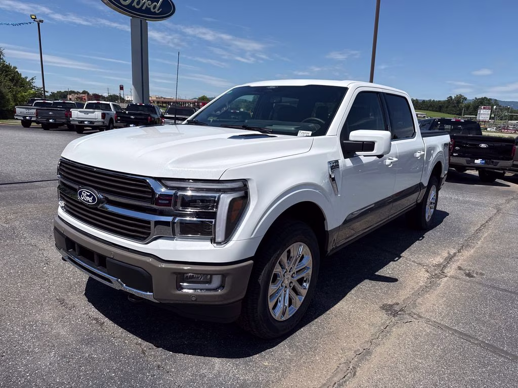 2026 Star White Metallic Tri-Coat Ford F-150 King Ranch 4X4 Truck
