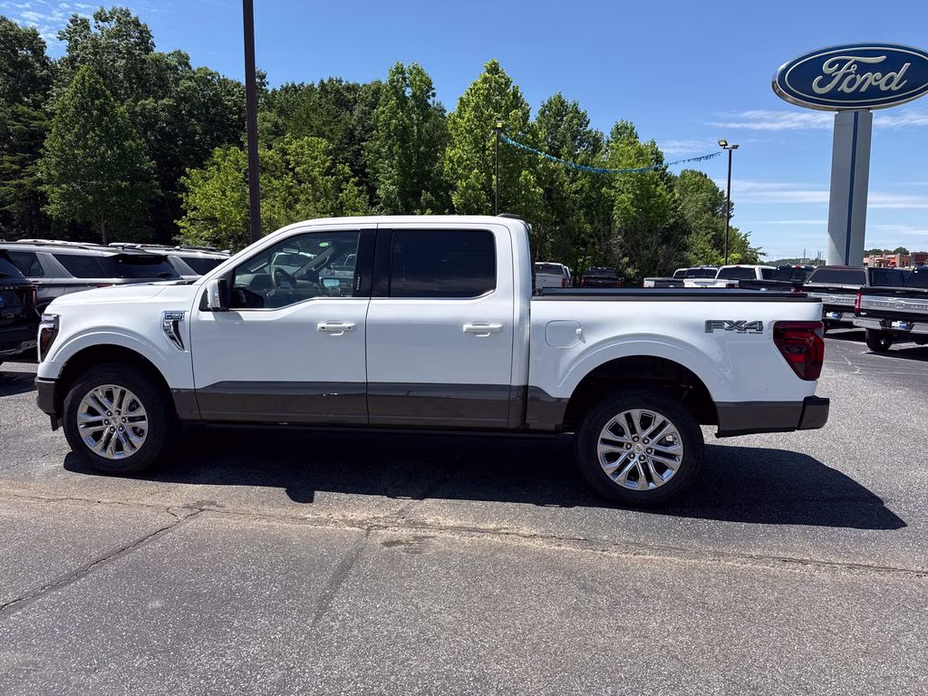 2026 Star White Metallic Tri-Coat Ford F-150 King Ranch 4X4 Truck