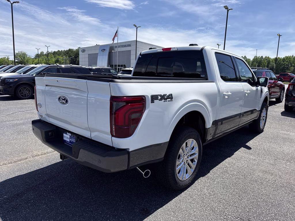 2026 Star White Metallic Tri-Coat Ford F-150 King Ranch 4X4 Truck
