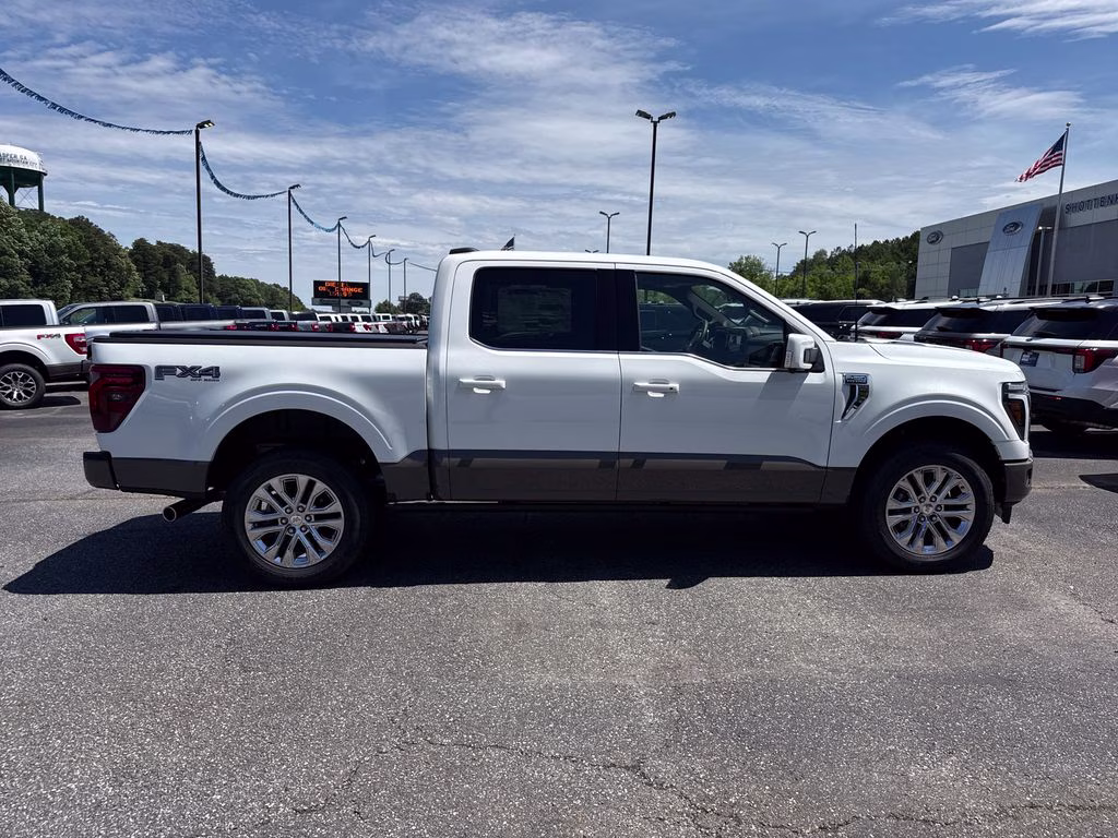 2026 Star White Metallic Tri-Coat Ford F-150 King Ranch 4X4 Truck