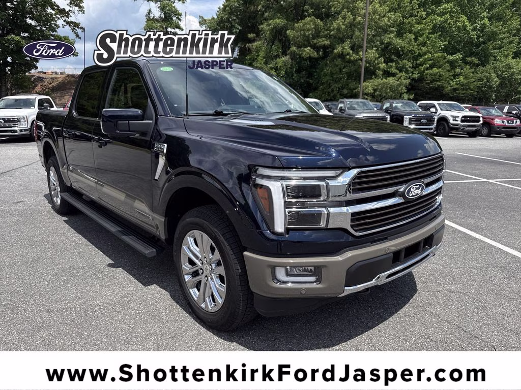 2025 Antimatter Blue Metallic Ford F-150 King Ranch 4X4 Truck