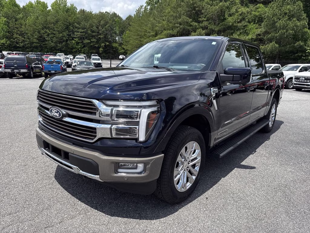 2025 Antimatter Blue Metallic Ford F-150 King Ranch 4X4 Truck