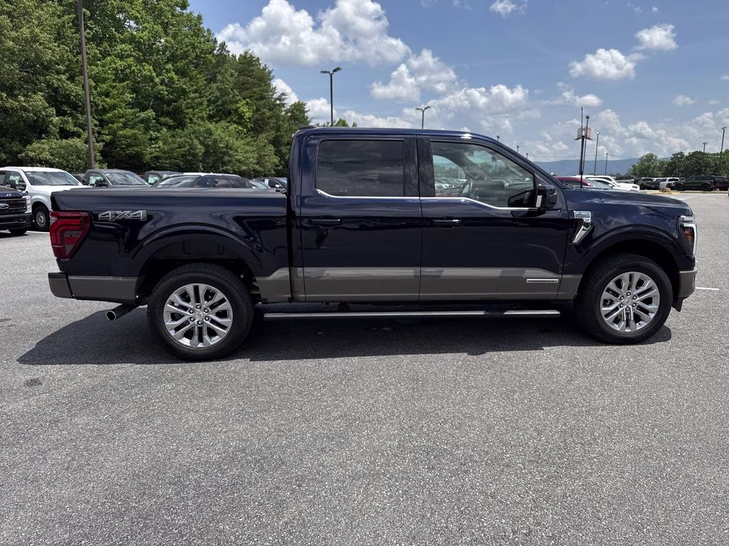 2025 Antimatter Blue Metallic Ford F-150 King Ranch 4X4 Truck