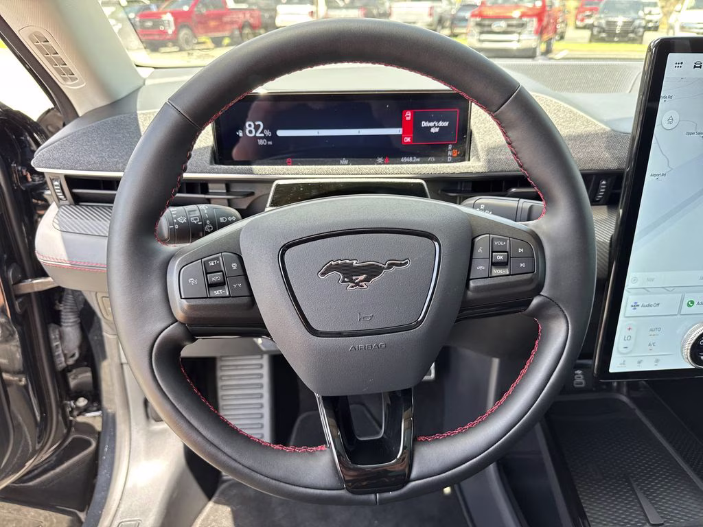 2025 Shadow Black Ford Mustang Mach-E Premium AWD SUV