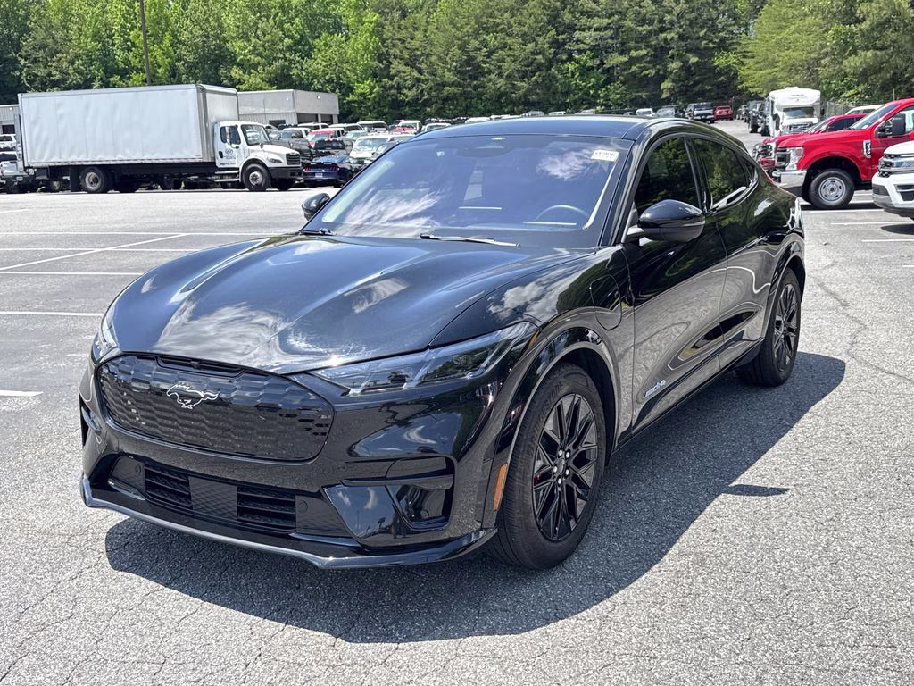 2025 Shadow Black Ford Mustang Mach-E Premium AWD SUV