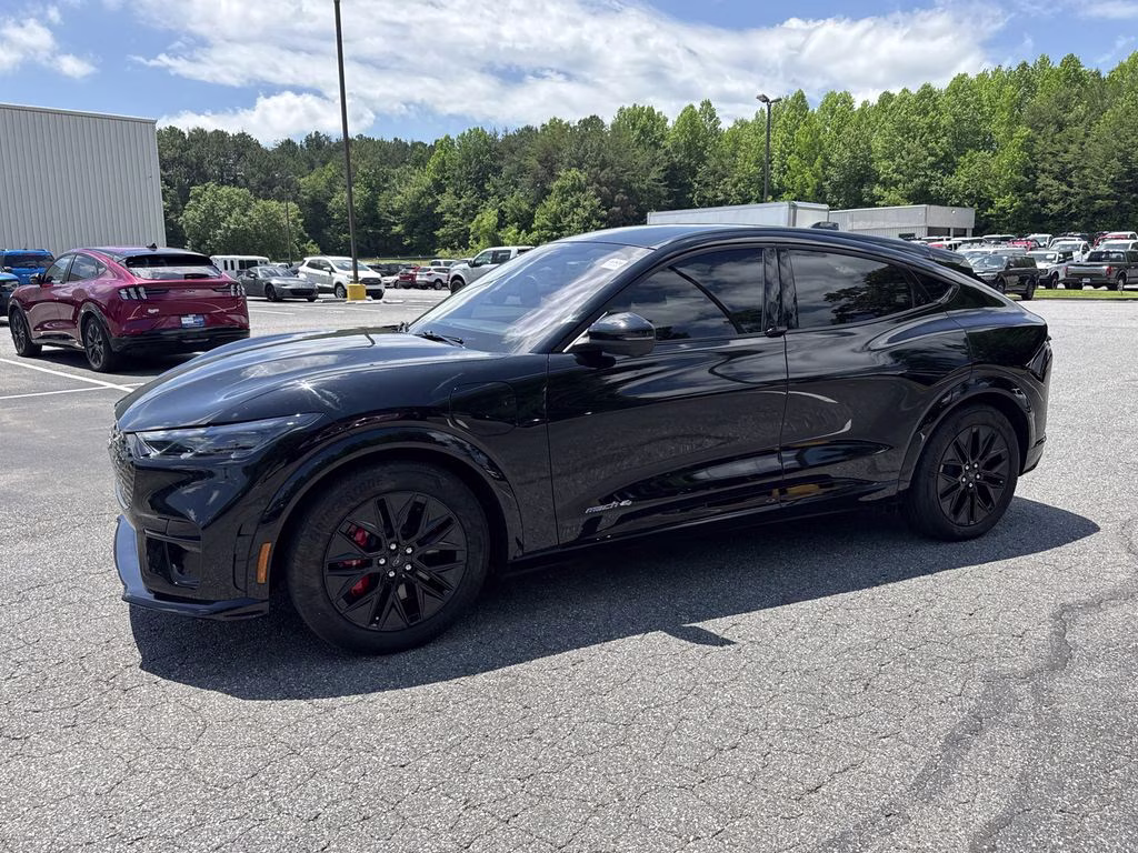 2025 Shadow Black Ford Mustang Mach-E Premium AWD SUV