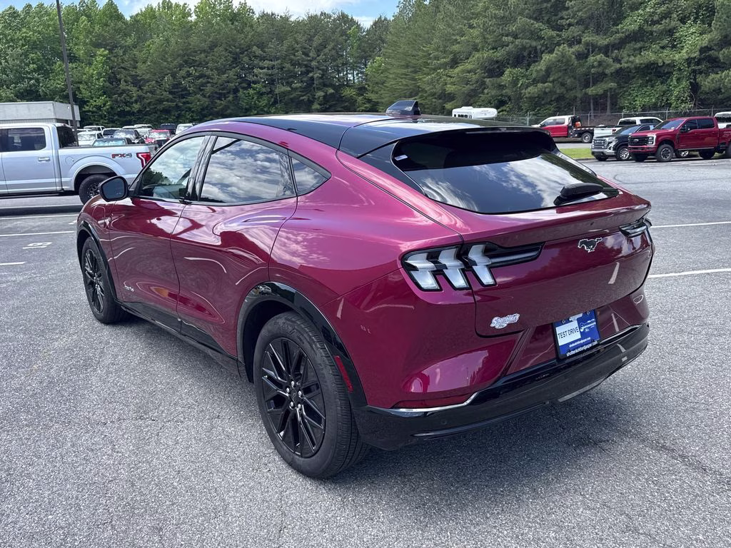 2025 Molten Magenta Metallic Tinted Clearcoat Ford Mustang Mach-E Premium AWD SUV