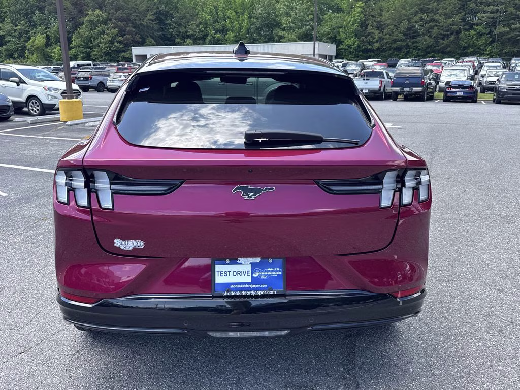 2025 Molten Magenta Metallic Tinted Clearcoat Ford Mustang Mach-E Premium AWD SUV