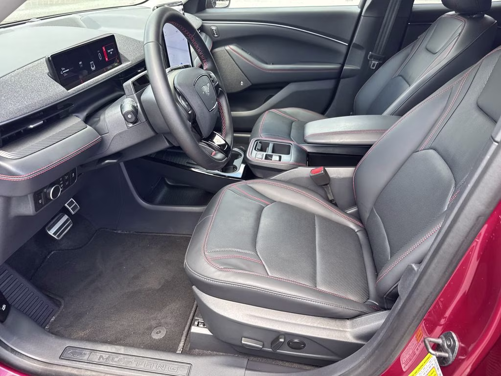 2025 Molten Magenta Metallic Tinted Clearcoat Ford Mustang Mach-E Premium AWD SUV