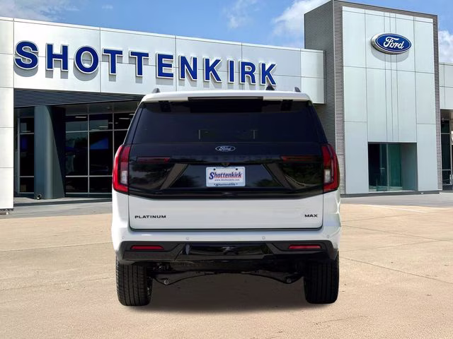 2026 White Metallic Ford Expedition Max Platinum 4X4 SUV