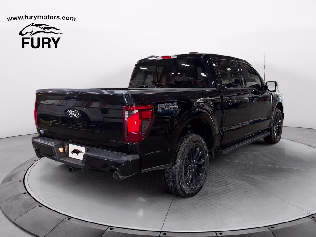 2025 Black Ford F-150 XLT FX4 w/Black Appearance Pkg 4X4 Truck