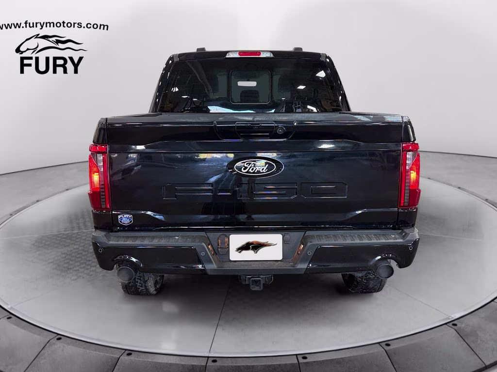 2025 Black Ford F-150 XLT FX4 w/Black Appearance Pkg 4X4 Truck
