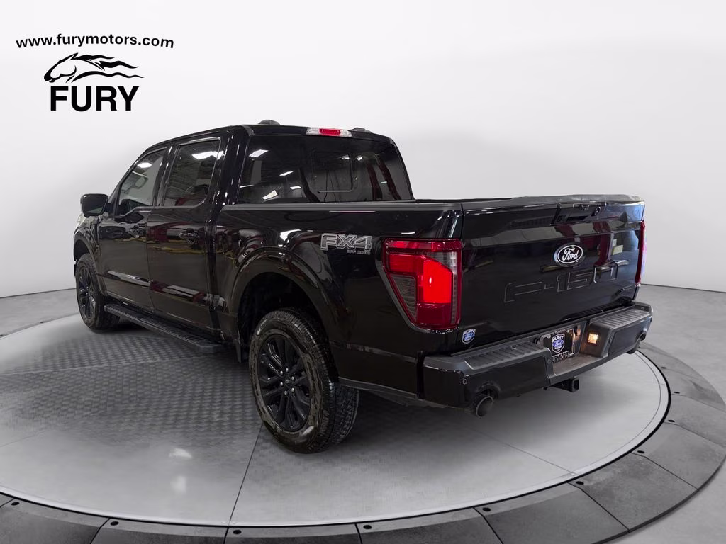 2025 Black Ford F-150 XLT FX4 w/Black Appearance Pkg 4X4 Truck