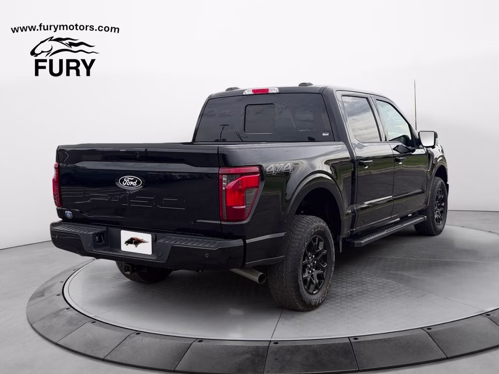 2025 Black Ford F-150 XLT w/Black Sport Appearance & Tow Haul Pkg 4X4 Truck