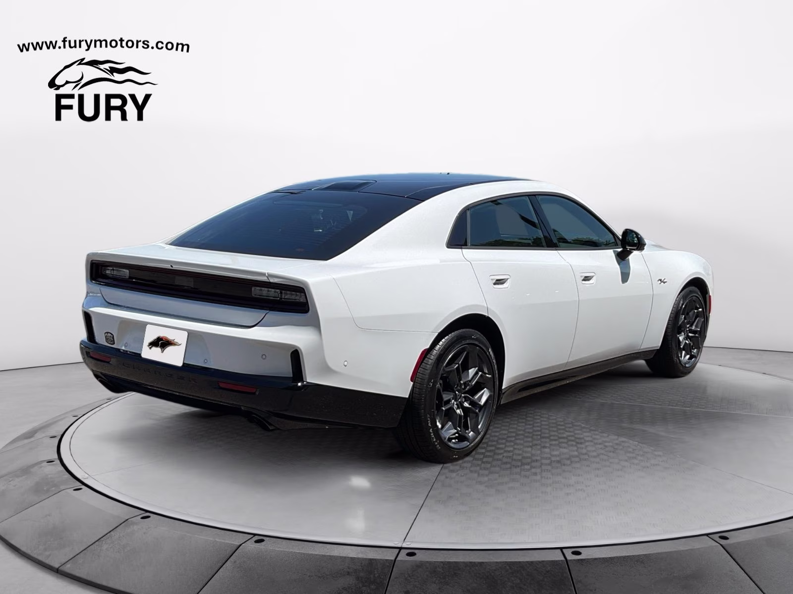 2026 Bright White Clearcoat Dodge Charger R/T Plus AWD Sedan