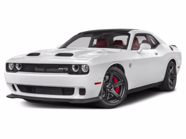 2023 White Knuckle Clearcoat Dodge Challenger SRT Hellcat Widebody RWD Coupe