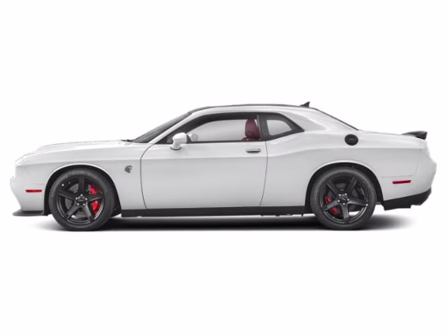 2023 White Knuckle Clearcoat Dodge Challenger SRT Hellcat Widebody RWD Coupe