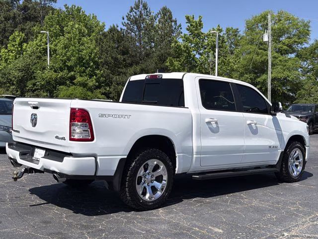 2023 Bright White Clearcoat Ram 1500 Big Horn/Lone Star 4X4 Truck