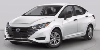 2025 Super Black Metallic Nissan Versa 1.6 S FWD Sedan
