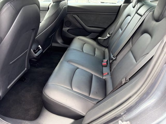 2023 Midnight Silver Metallic Tesla Model 3 Base RWD Sedan