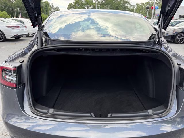 2023 Midnight Silver Metallic Tesla Model 3 Base RWD Sedan