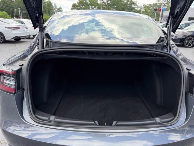 2023 Midnight Silver Metallic Tesla Model 3 Base RWD Sedan