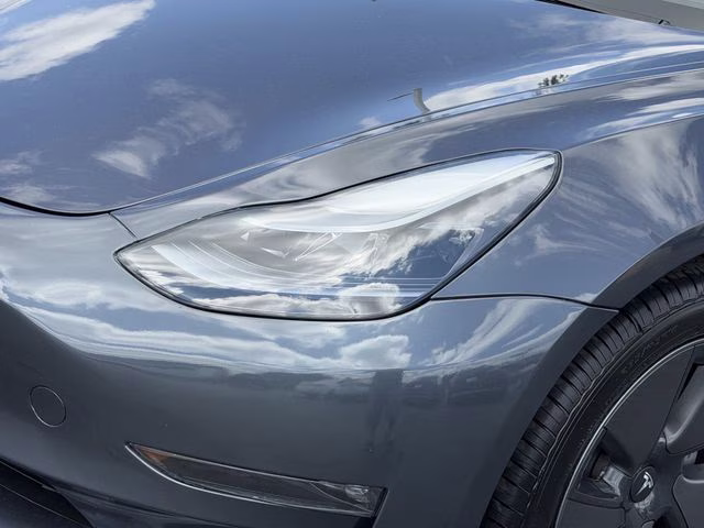 2023 Midnight Silver Metallic Tesla Model 3 Base RWD Sedan