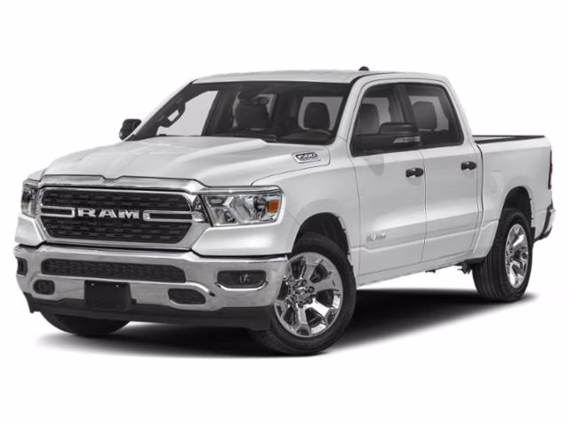2023 Bright White Clearcoat Ram 1500 Big Horn/Lone Star 4X4 Truck