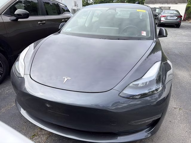 2023 Midnight Silver Metallic Tesla Model 3 Base RWD Sedan