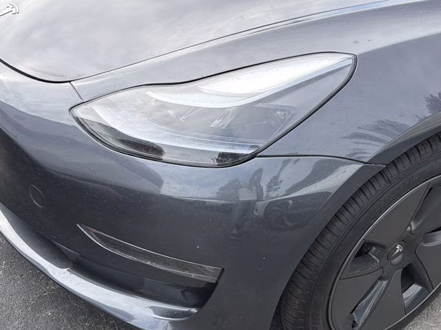 2023 Midnight Silver Metallic Tesla Model 3 Base RWD Sedan
