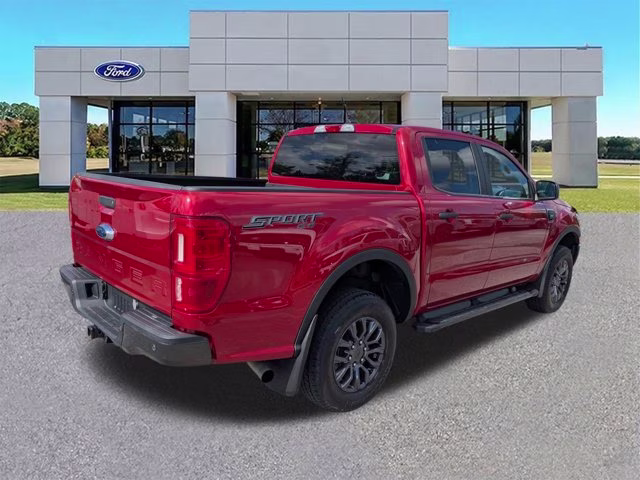 2021 Red Metallic Ford Ranger XLT 4X4 Truck