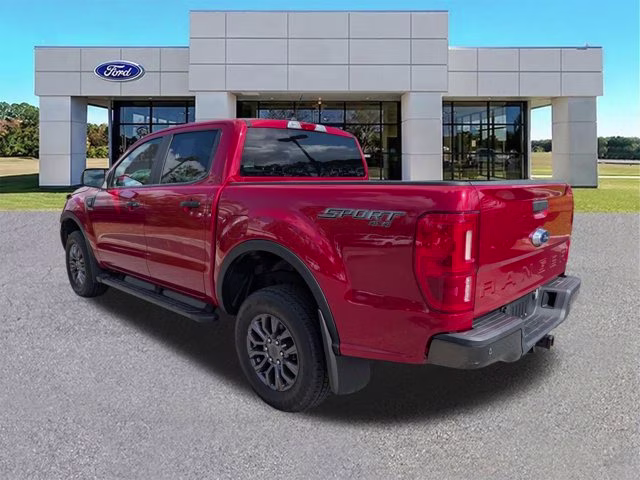 2021 Red Metallic Ford Ranger XLT 4X4 Truck